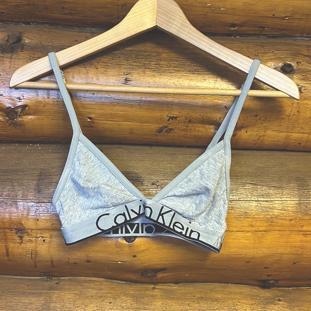 Grey xs Calvin Klein Bra